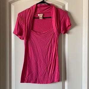 Pink Jessica Simpson’s Candies top.